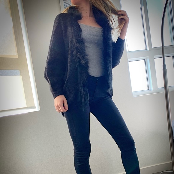 Fiona Furry Knit Cardigan - Picture 5 of 5